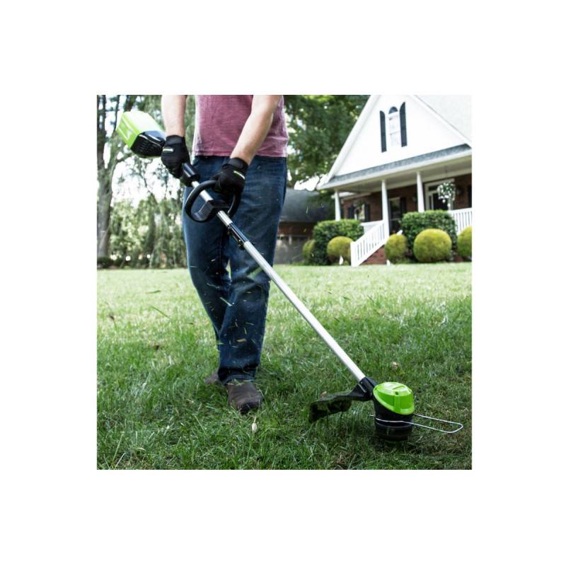 Greenworks - Coupe-bordures Brushless 40cm 60V GREENWORKS - Batterie 2,0Ah - Chargeur - GD60LTK2 - Image 3