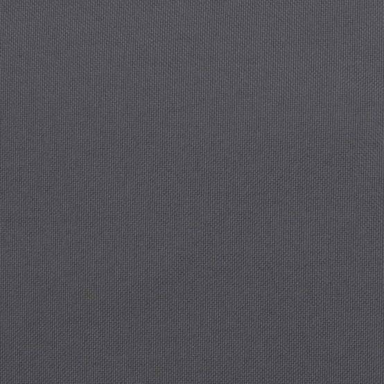 Coussins de chaise de jardin dossier haut polyester anthracite 120 x 50 x 2 cm - PANGIVO - Image 9