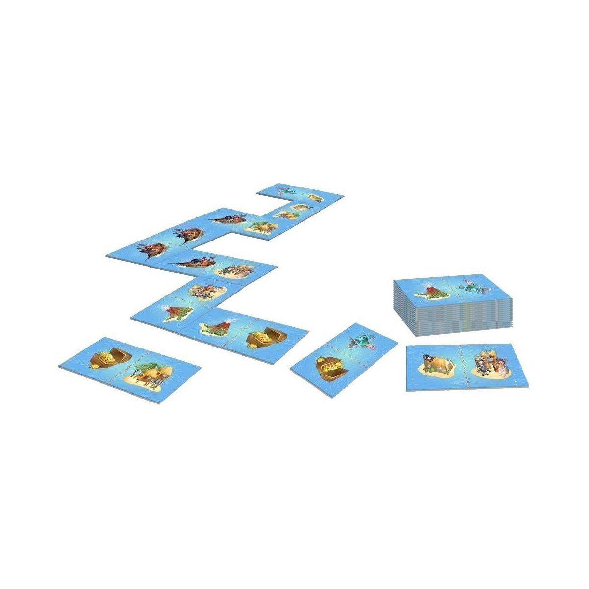 Achoka - Dominos géants 28 pièces avec sac de rangement Achoka