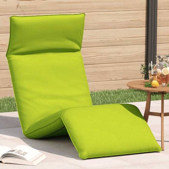 Vidaxl - Transat pliant vert vif 175 x 54 x 8,5 cm en tissu Oxford vidaXL 4019757 - Image 1