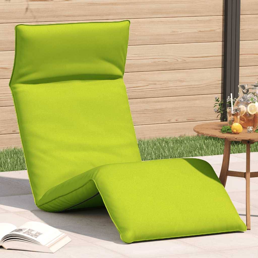 Vidaxl - Transat pliant vert vif 175 x 54 x 8,5 cm en tissu Oxford vidaXL 4019757 - Image 1