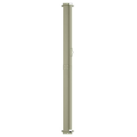 Helloshop26 - Auvent paravent store brise-vue latéral rétractable de patio jardin terrasse balcon protection visuelle écran 140 x 300 cm gris - Imagen 5
