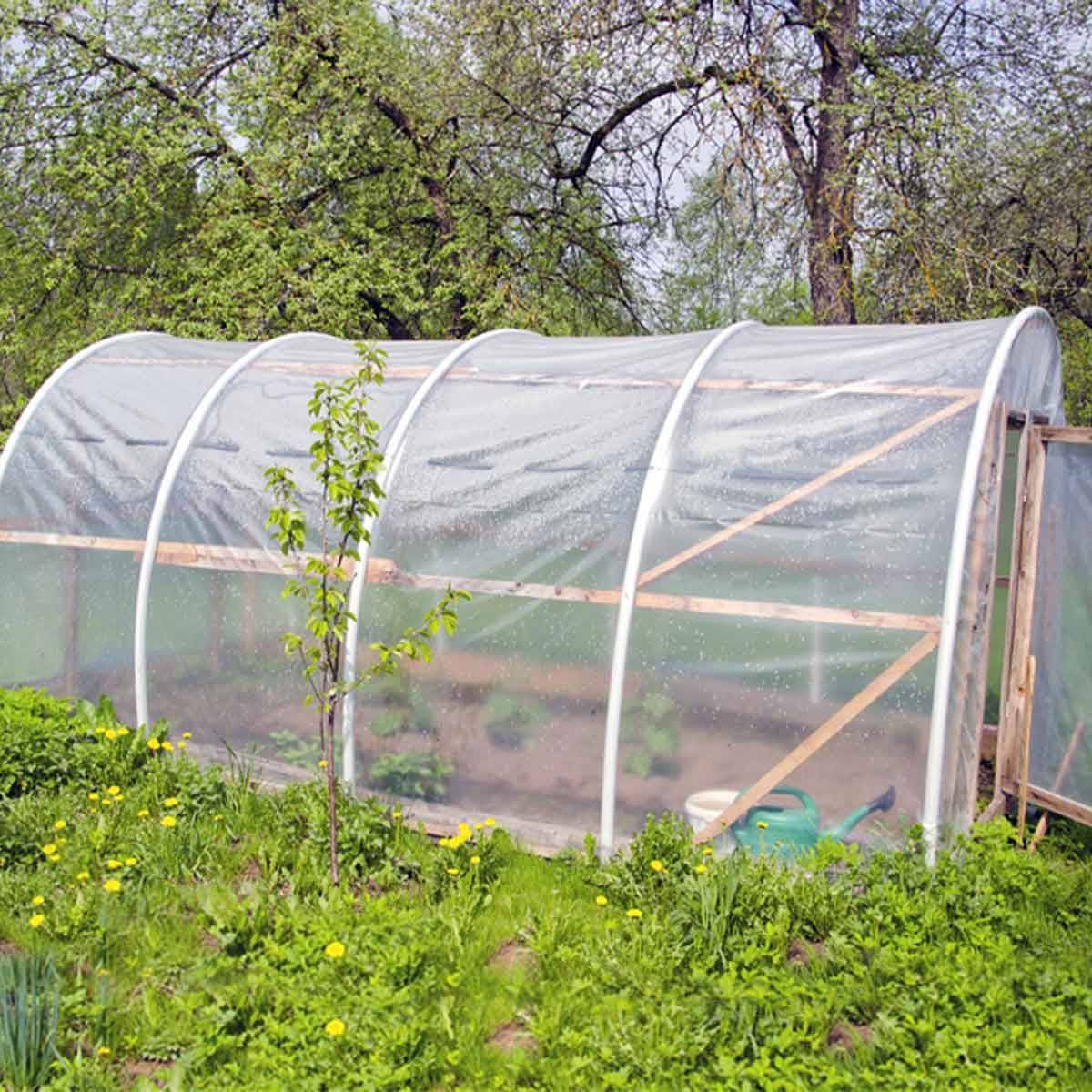 Bâche Serre 1,5x15 m 150SE - Film plastique transparent pour serre de jardin - Haute Qualité - Made in France TECPLAST - Image 7