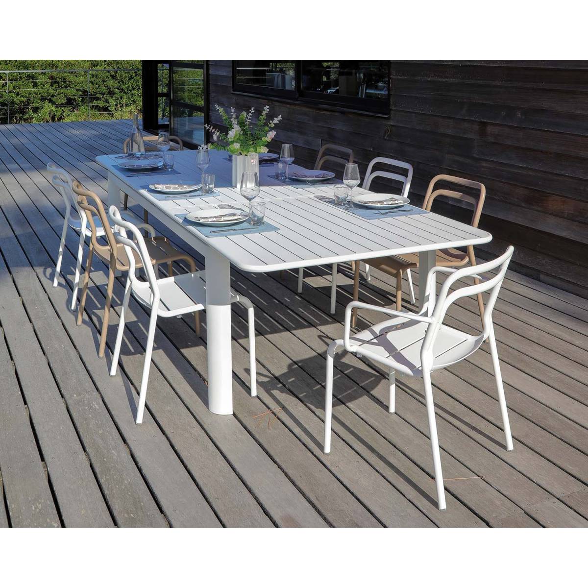 Proloisirs - Fauteuil en aluminium Eos - Imagen 1