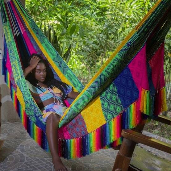 Hamac Del Sol - Hamac Medelin XXL Multicolor- Hamac del Sol - Image 3