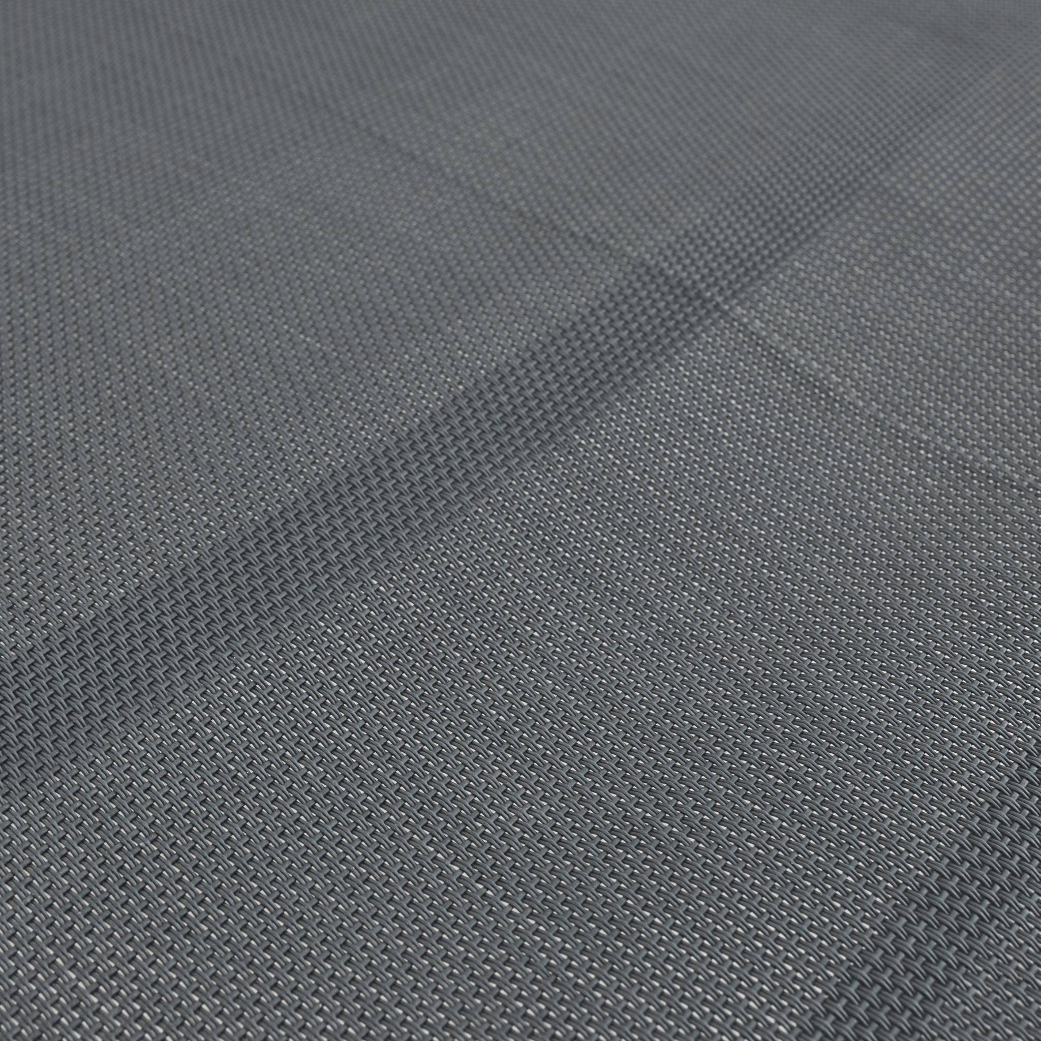 Lot de 2 bains de soleil ELSA en aluminium gris et textilène gris foncé. transats multi positions avec roulettes | sweeek - Image 3