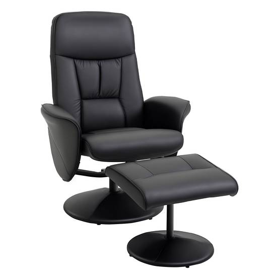 Sans Marque - Fauteuil relax avec repose-pied fauteuil de relaxation relaxant pivotant 360° et dossier inclinable pour TV - Image 1