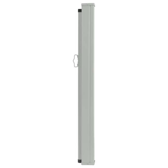 Helloshop26 - Auvent paravent store brise-vue latéral rétractable de patio jardin terrasse balcon protection visuelle écran 100 x 300 cm crème - Imagen 2