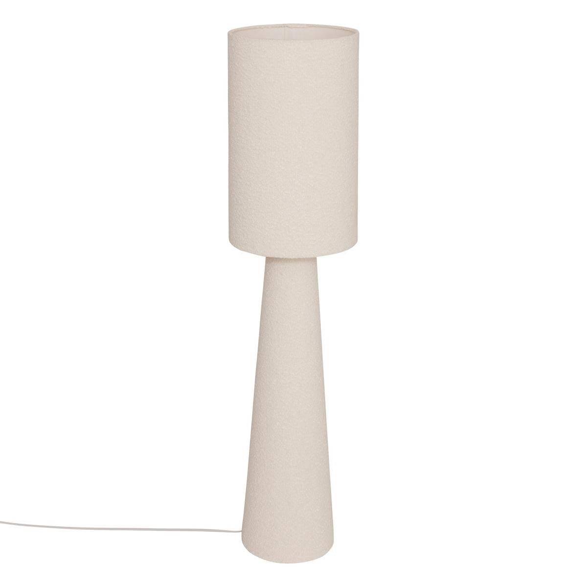 Lampadaire Bouclette "Solal" 124cm Blanc - Image 1