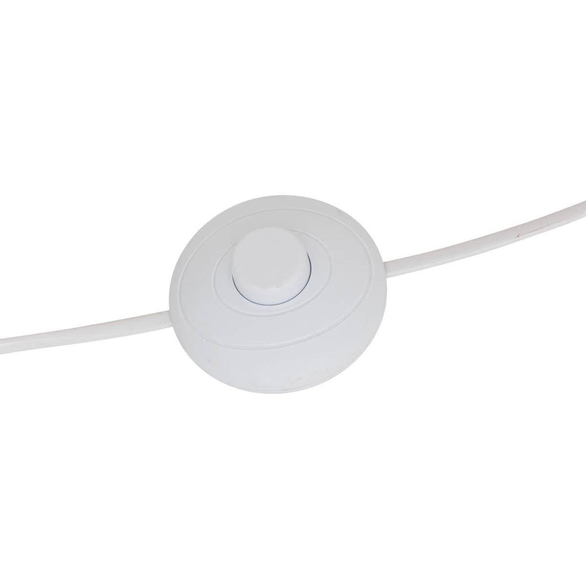 Lampadaire Bouclette "Solal" 124cm Blanc - Image 4