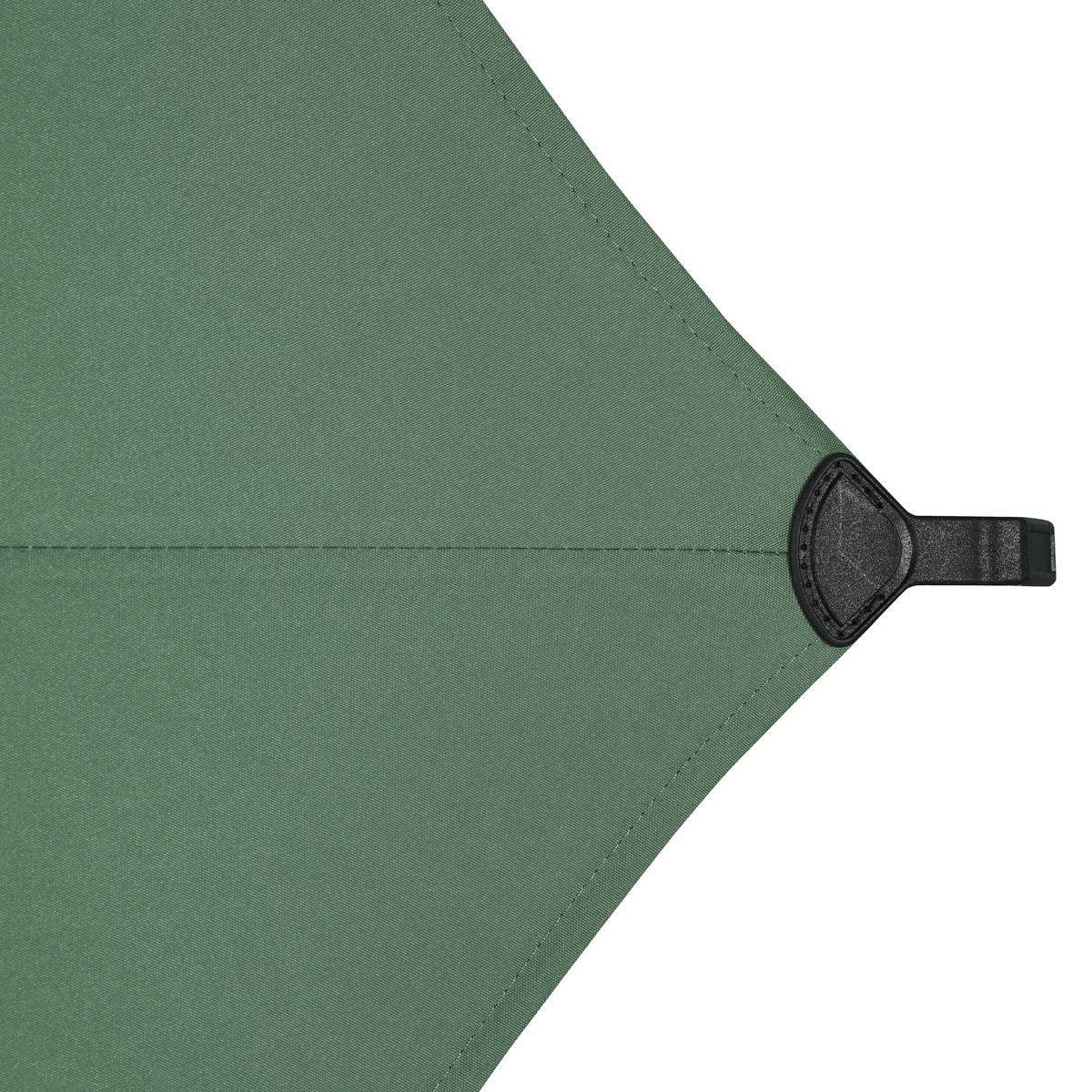 Hesperide - Parasol droit rectangulaire inclinable Loompa 3x2m vert olive - Hespéride - Image 5