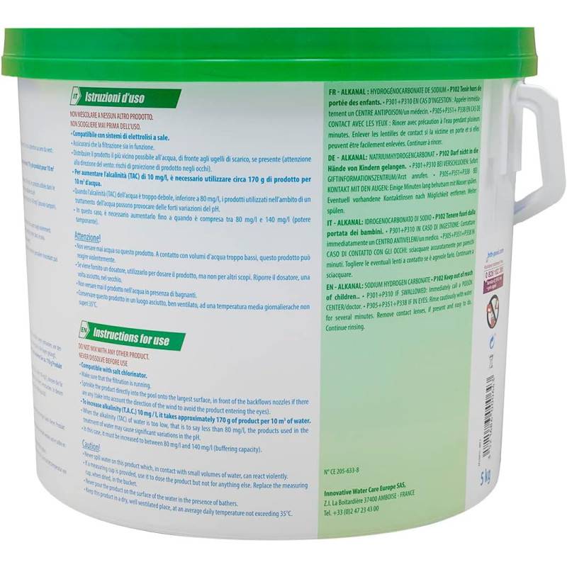 Augmentateur d'alcalinité (TAC) hth® ALKANAL poudre - 5 kg - Image 3
