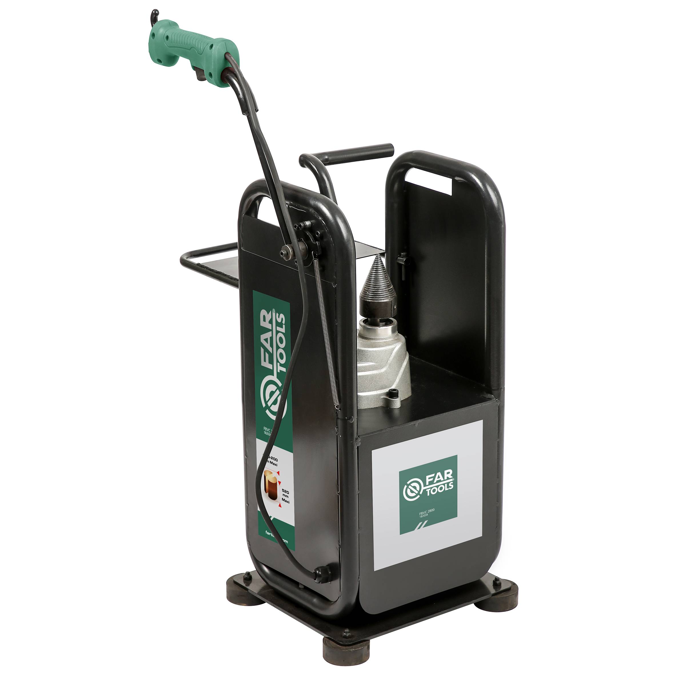 Fendeur de bûche à vis Fartools FBVC 2800 - 2200W - Bûches jusqu'à 520 x Ø 200 MM - Ultra compact FARTOOLS - Image 1