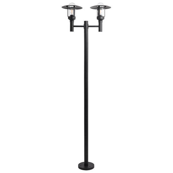 Réverbère Aluminium Noir TIZU - Beliani - Image 1