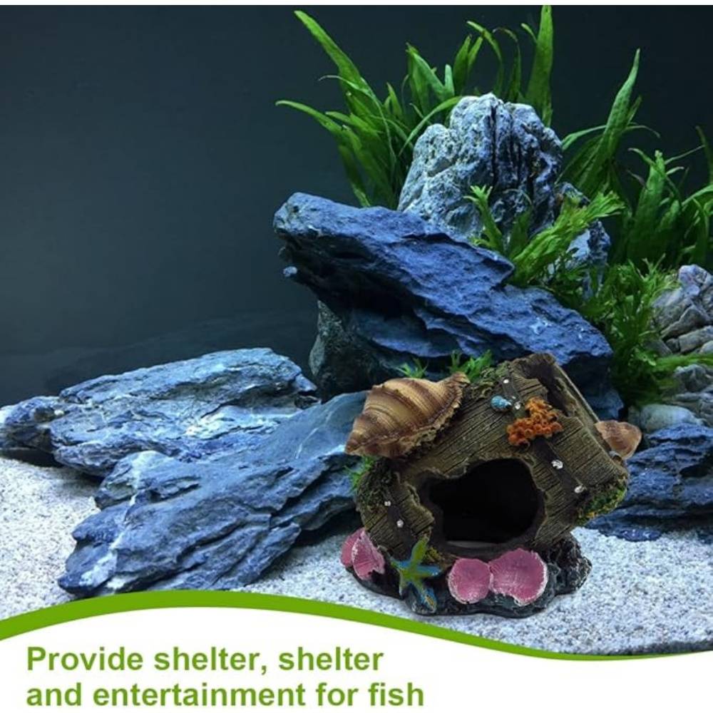 Ornement Aquarium Barrel Cave 1 PCS - Image 4