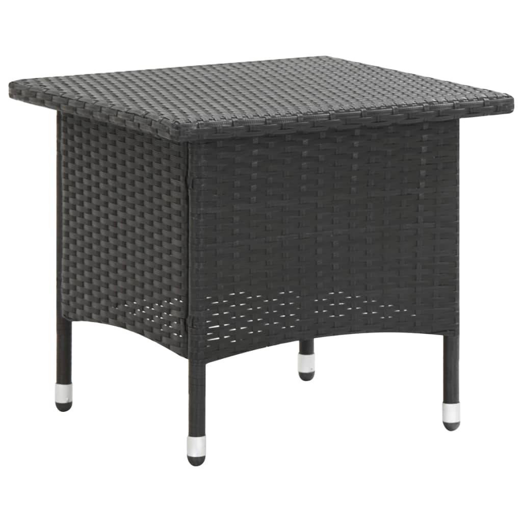 Table bois composite Thorvin Noir 50 X 50 X 47 cm - P87209N - Image 1