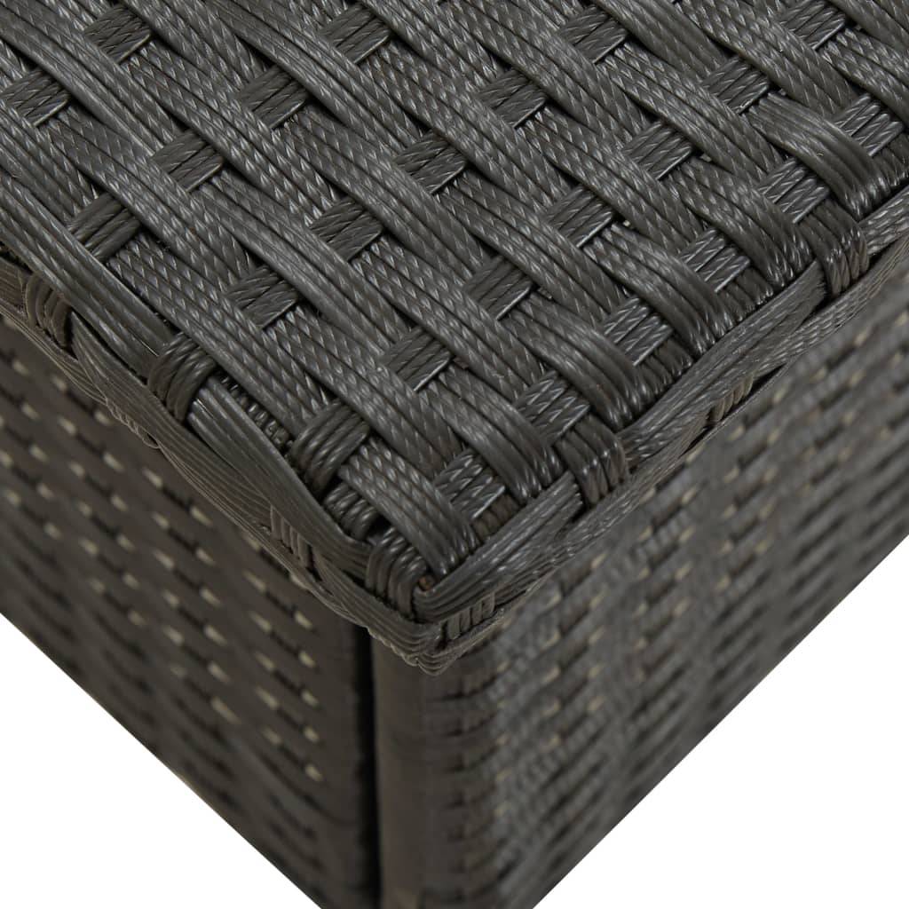 Table bois composite Thorvin Noir 50 X 50 X 47 cm - P87209N - Image 4