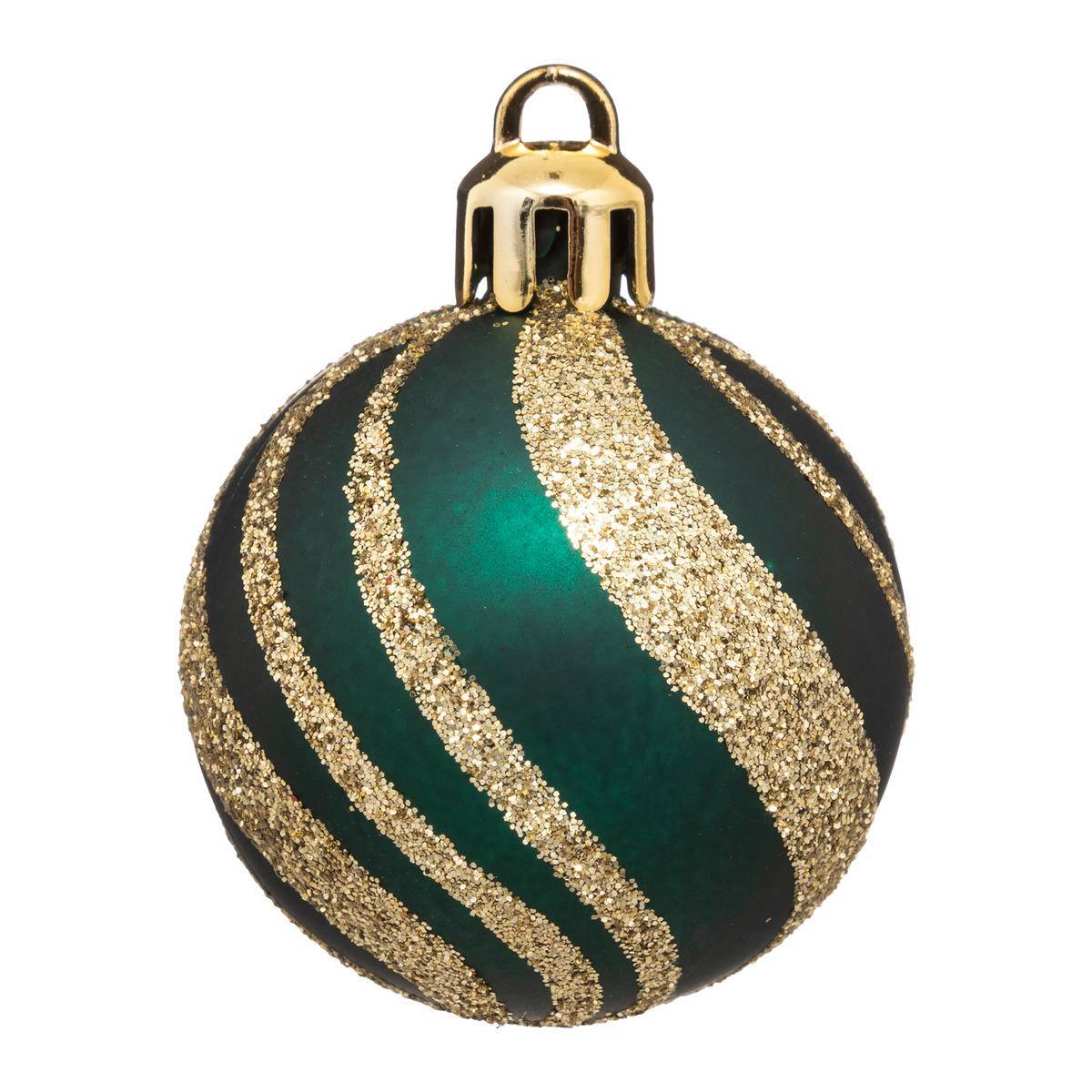 Fééric Lights & Christmas - Boule De Noël 40mm X12 Delice - Feeric Lights & Christmas - Imagen 3