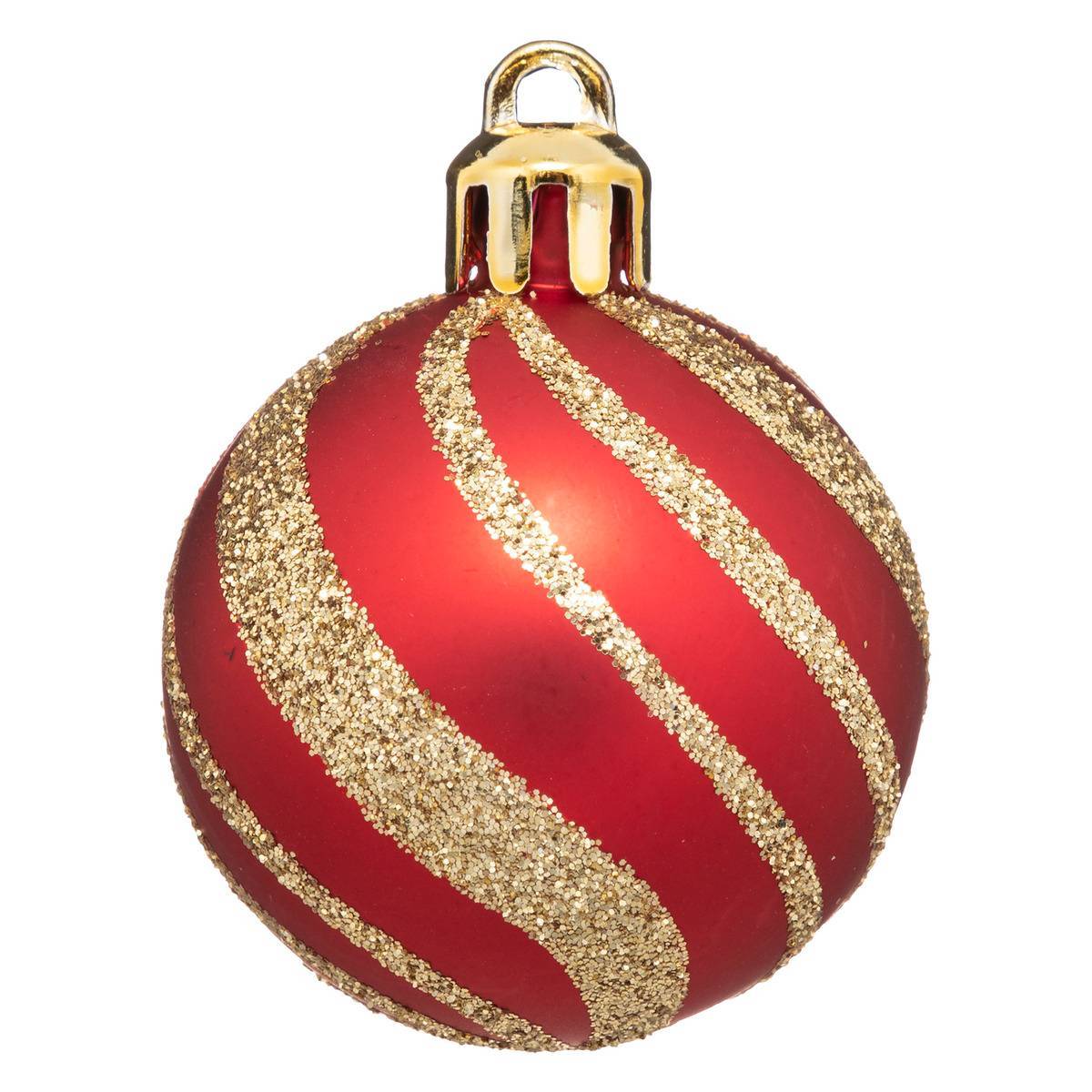 Fééric Lights & Christmas - Boule De Noël 40mm X12 Delice - Feeric Lights & Christmas - Imagen 5