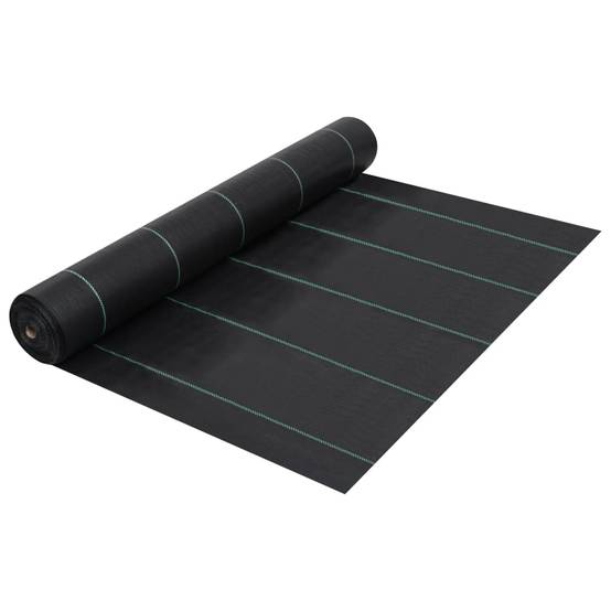 Toile de paillage polypropylène noir 500 x 200 cm - PANGIVO - Image 1