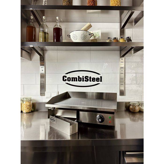 Combisteel - Plancha Inox électrique Plaque lisse - Combisteel - Image 2
