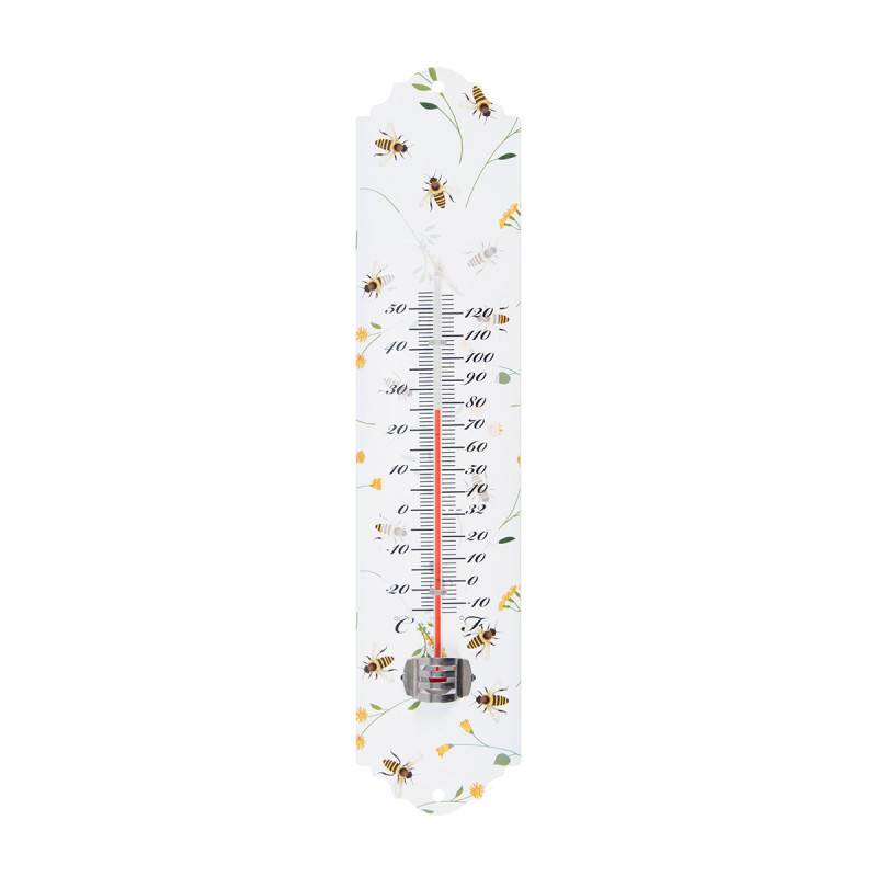 Esschert Design - Termómetro 30 cm impreso abejas - Esschert Design - Imagen 1