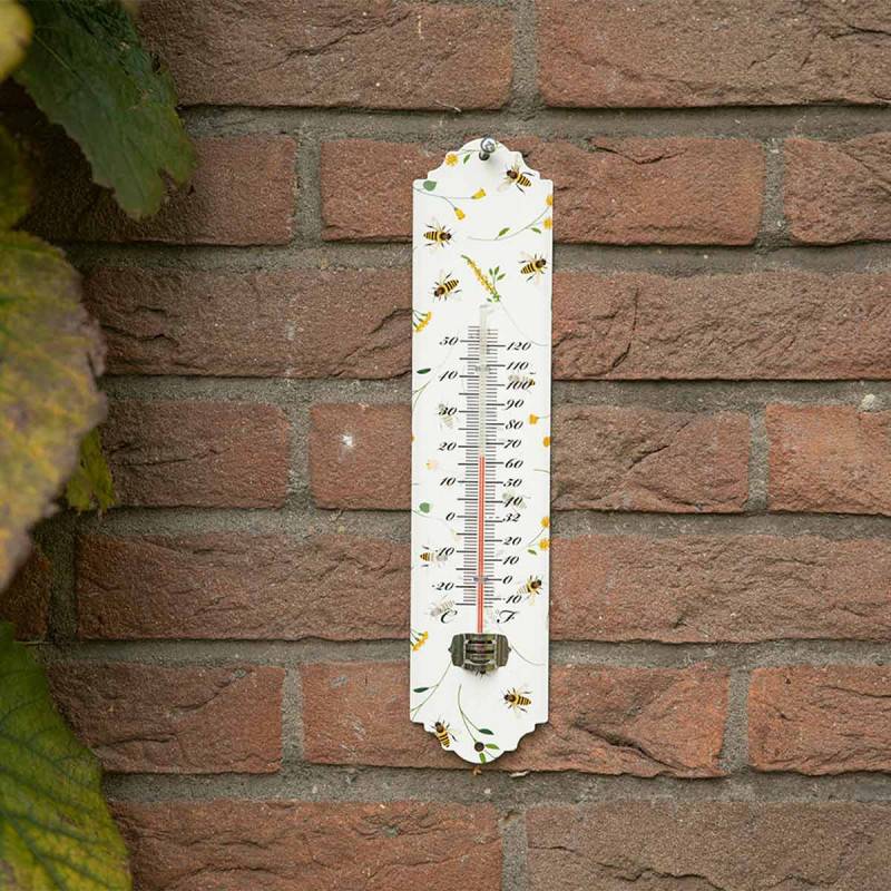 Esschert Design - Termómetro 30 cm impreso abejas - Esschert Design - Imagen 2