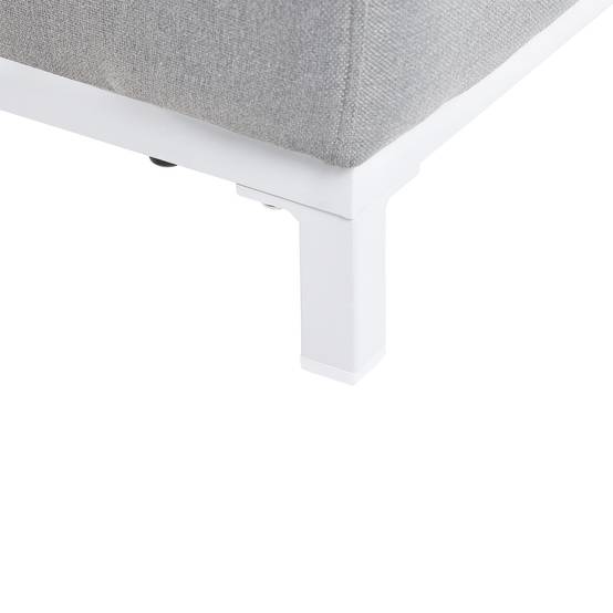 Fauteuil Tissu Gris clair ROVIGO - Beliani - Image 6
