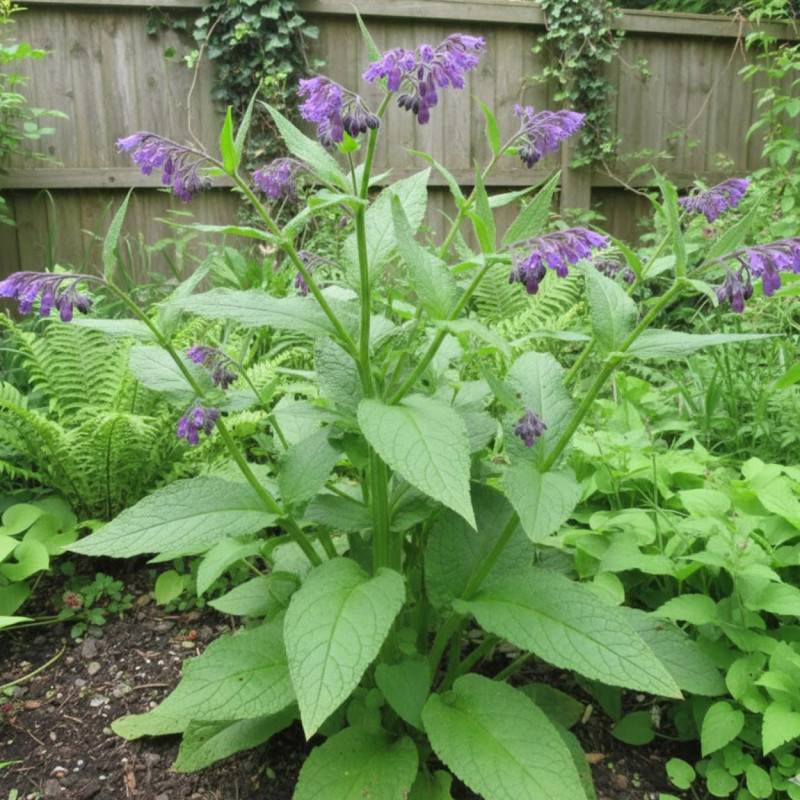 Consoude officinale Purpureum à fleurs Bleue/Violette - feuillage Semi-Persistant - Godet - 5/20 cm - Imagen 1