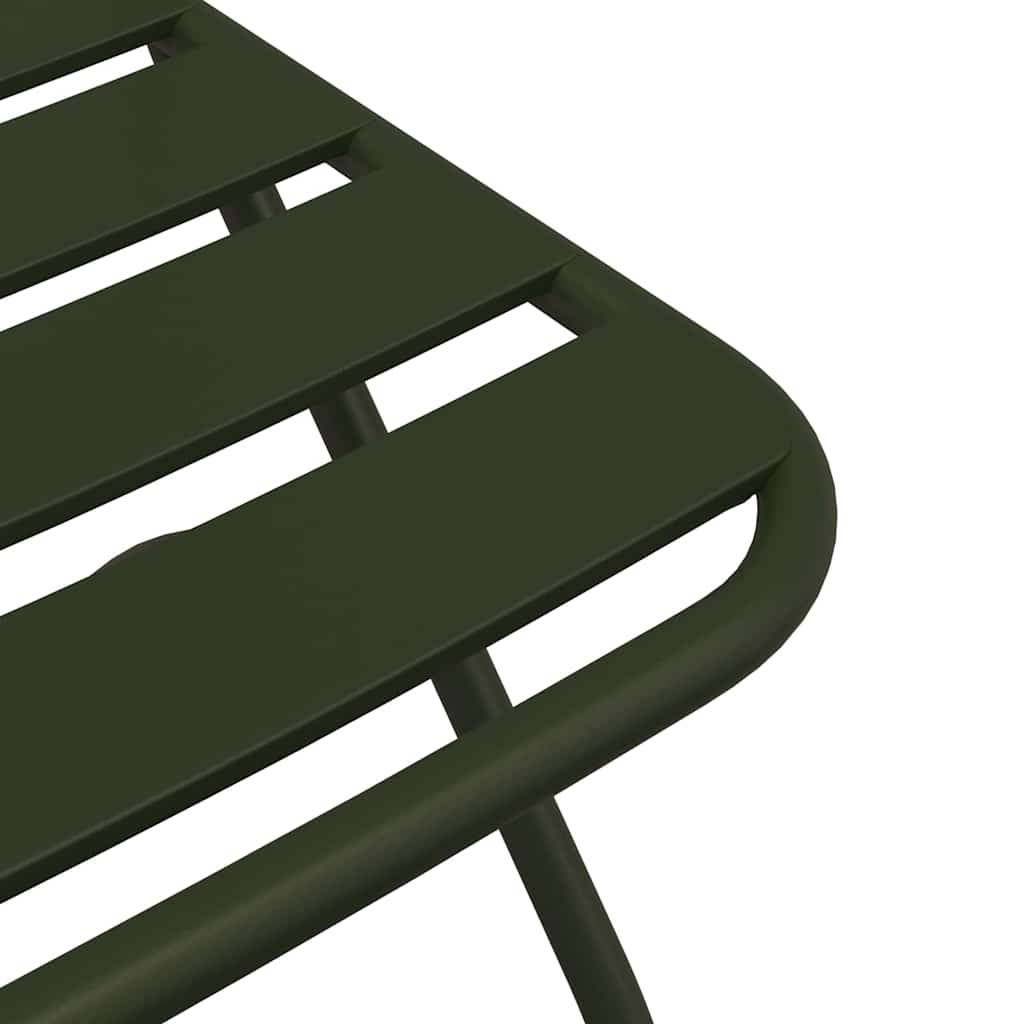 PANGIVO - Chaise de jardin pliante acier vert 42 x 52 x 82 cm - PANGIVO - Image 8