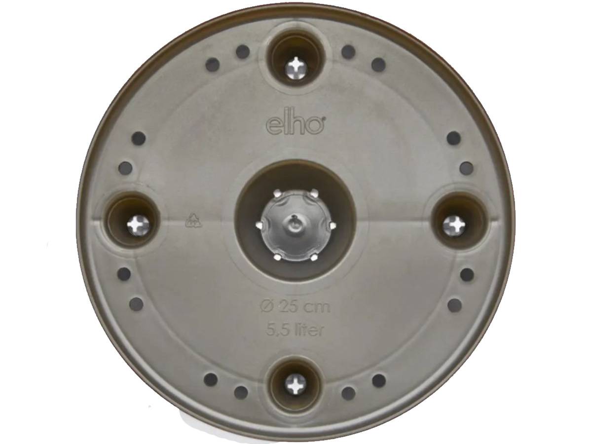 Elho - Elho Loft Urban Pot De Fleurs Rond Haut 42 - Blanc - ø 42 X H 56 Cm - Extérieur - 100% Recyclé - Imagen 2