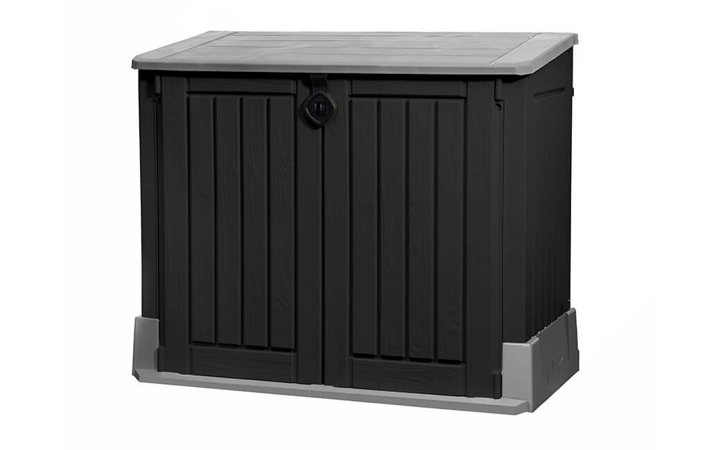 Keter - Coffre de jardin Itout midi gris clair noir - 845 L - Image 1