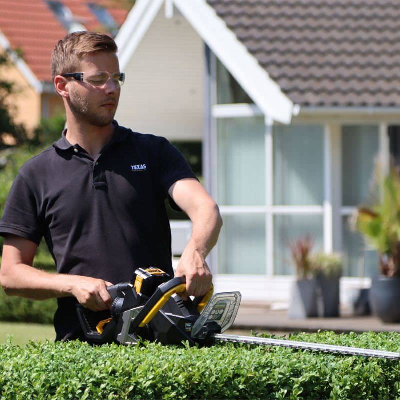 Texas - Taille haies sans fil coupe 58cm  poignée rotative  batterie 40V sans chargeur ni batterie Texas HTX4000 - Imagen 8