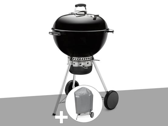 Weber - Barbecue charbon Master-Touch GBS 57 cm E-5750 Noir + Housse - Weber - Image 1