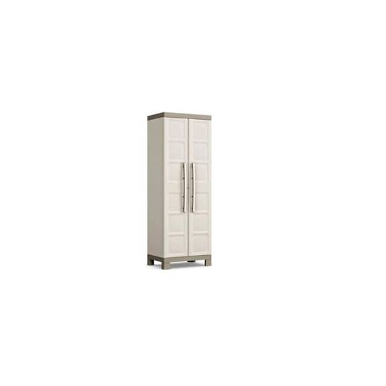 Keter - Armoire 2 portes 65 X 45 X 182cm 4 étagères verrouillable KETER Excellence - Image 5
