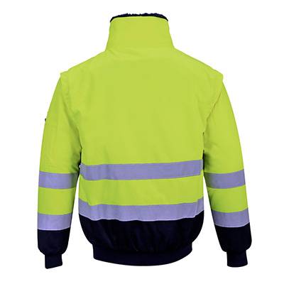 Blouson pilote 3 en 1 HV-Jaune Fluo-M - PORTWEST - PJ50 - Image 2