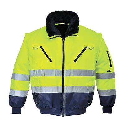 Blouson pilote 3 en 1 HV-Jaune Fluo-M - PORTWEST - PJ50 - Image 1