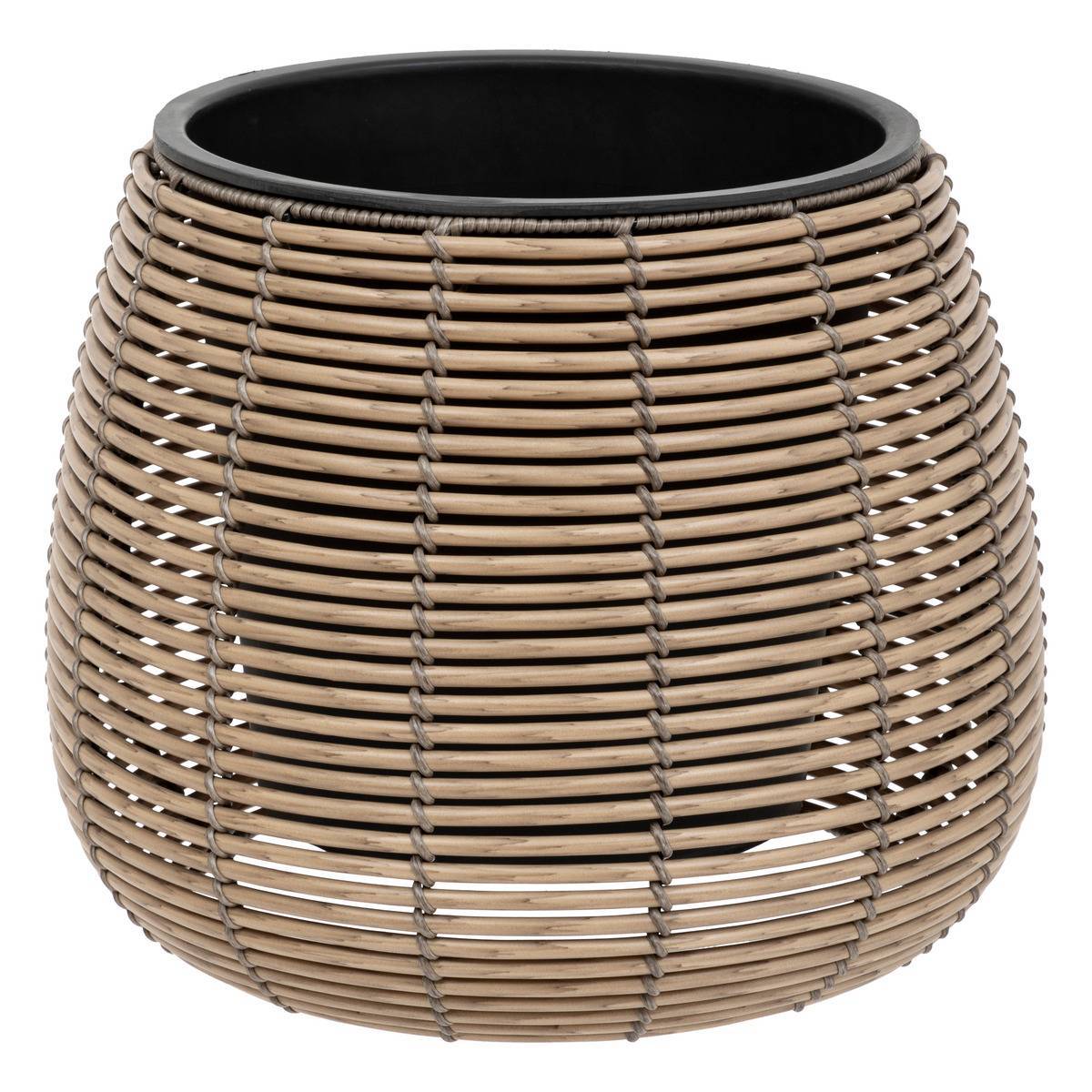 Atmosphera - Set de 3 pots "Cam" D20/29/45cm beige - Atmosphera Créateur d'intérieur - Imagen 2