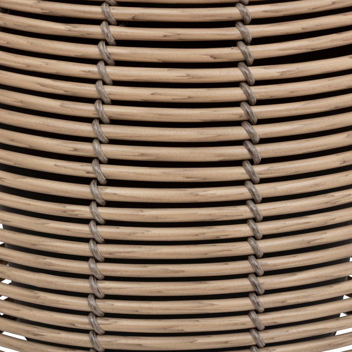 Lot de 3 Cache-pots aspect Rotin D 20 D 29 et D 45 cm - Image 5