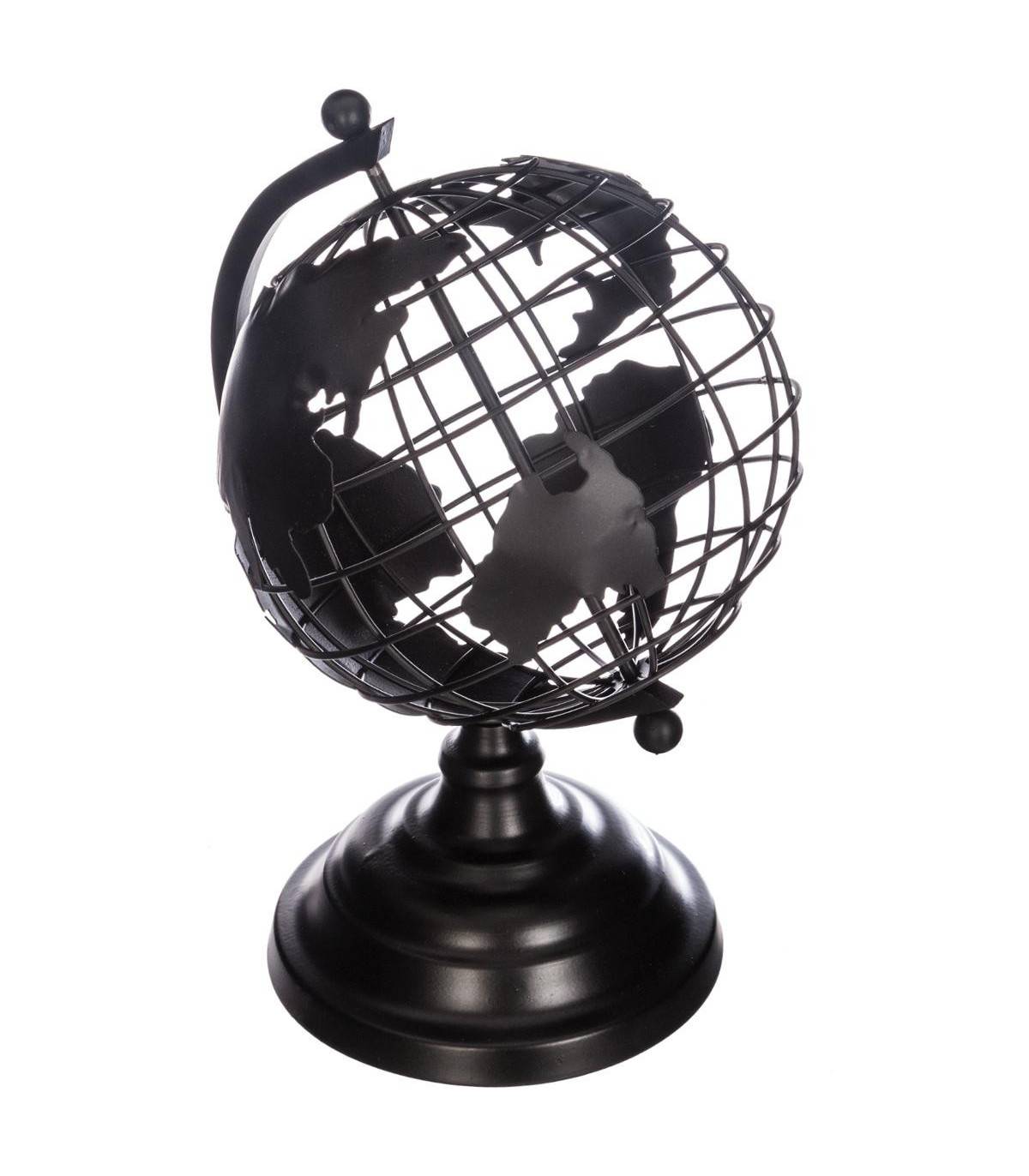 Atmosphera - Objet déco Globe en Métal H 28 cm - Imagen 1