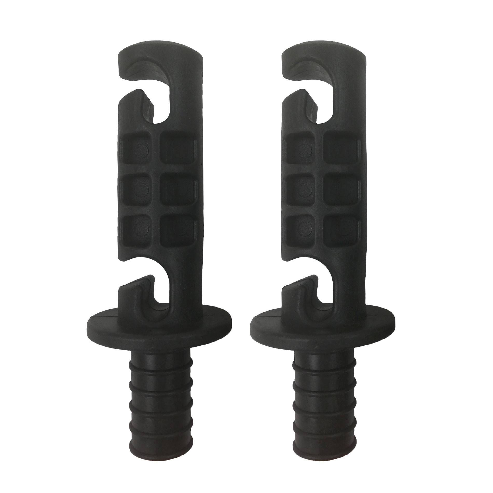 Kangui - Lot de 2 capuchons de maintien universels pour filet de trampoline Ø25 mm Kangui