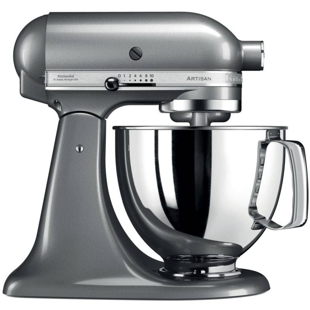 Robot sur socle 4,8l 300w gris argent 5KSM125ECU Kitchenaid