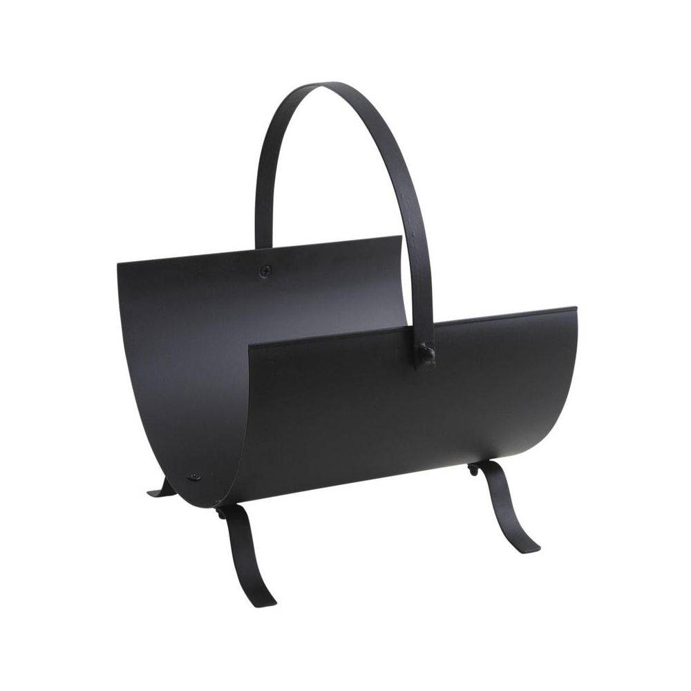 Aubry Gaspard - Porte-bûches design en métal noir - Imagen 4