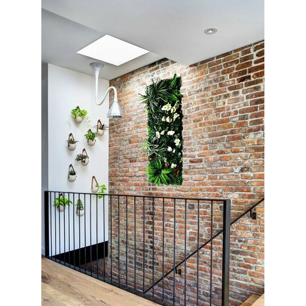Panneau mural décoratif en plantes artificielles 40x121 cm - Imagen 2