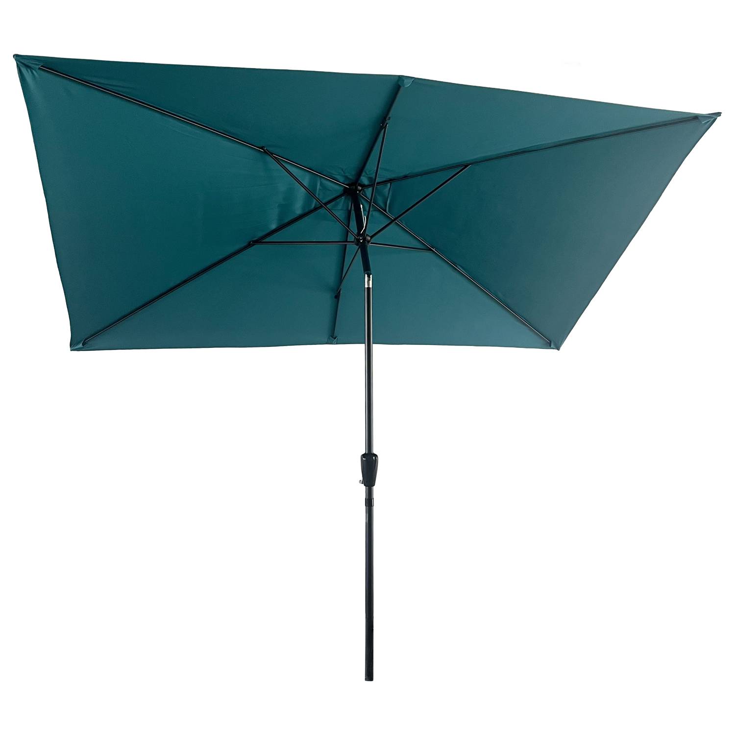 Happy Garden - Parasol droit HAPUNA rectangulaire 2x3m bleu - HAPPY GARDEN - Imagen 4