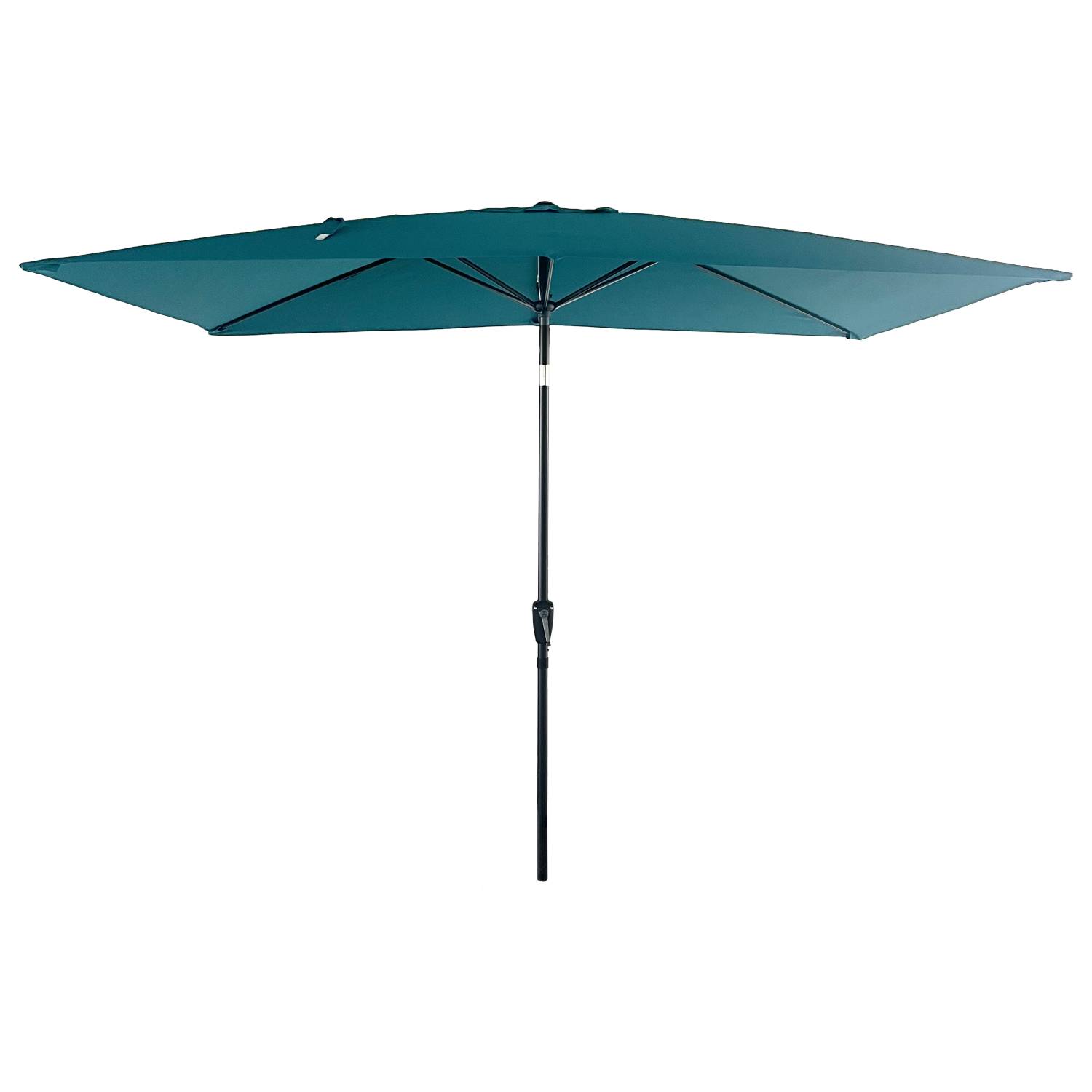Happy Garden - Parasol droit HAPUNA rectangulaire 2x3m bleu - HAPPY GARDEN - Imagen 1