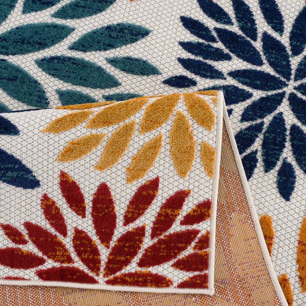 Jardindeco - Tapis intérieur extérieur en polypropylène Murcie 141 160 x 120 cm - Imagen 2