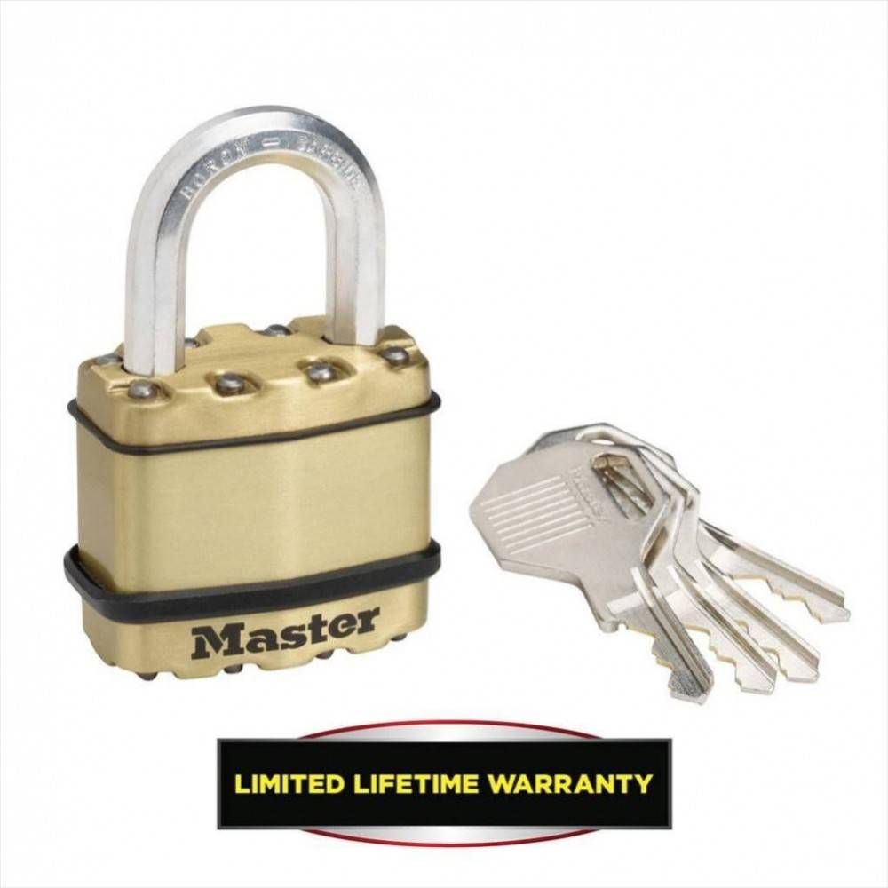 Master Lock - Cadenas à clé MASTER LOCK acier laminé, l.45 mm - Image 7
