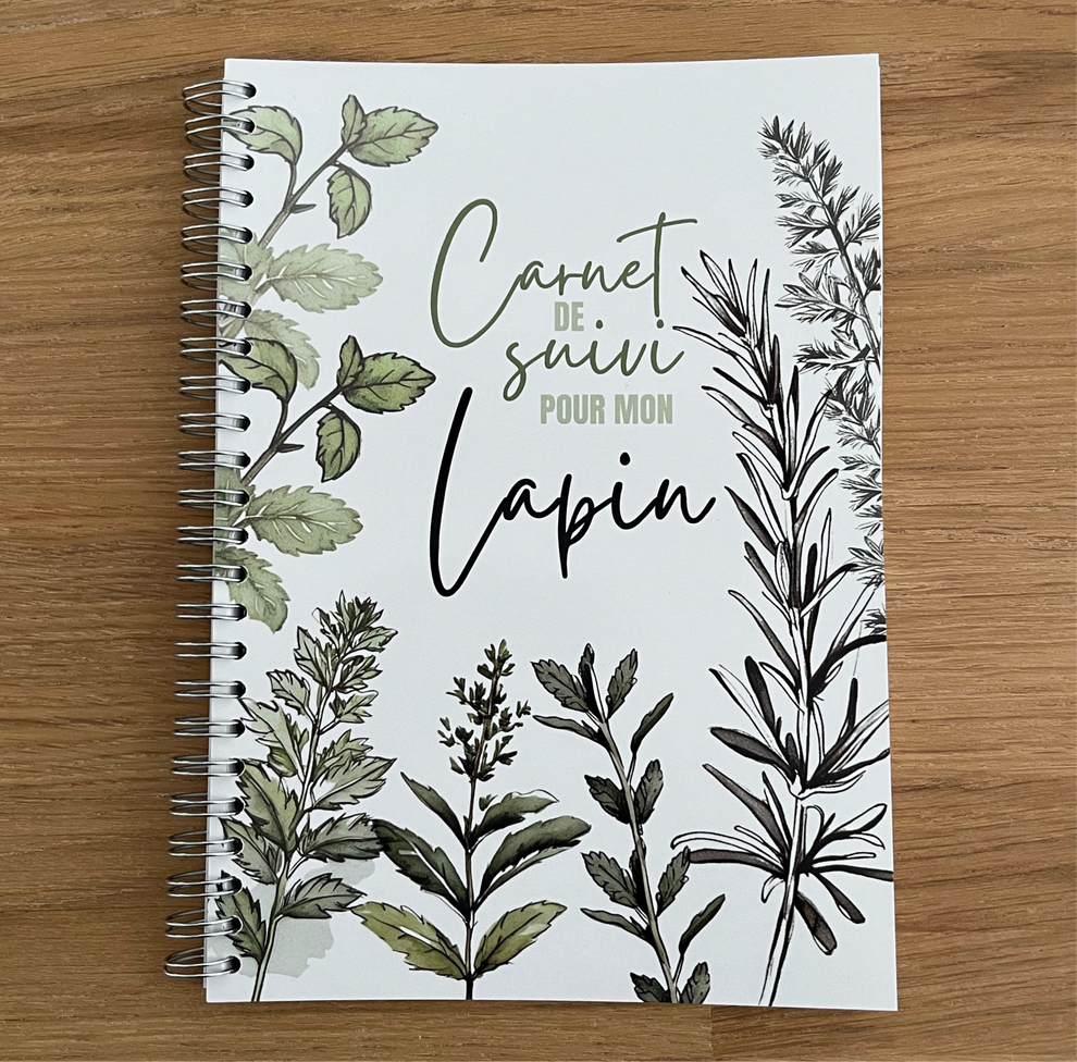 Carnet de suivi pour mon lapin - O Les pattes - Image 1