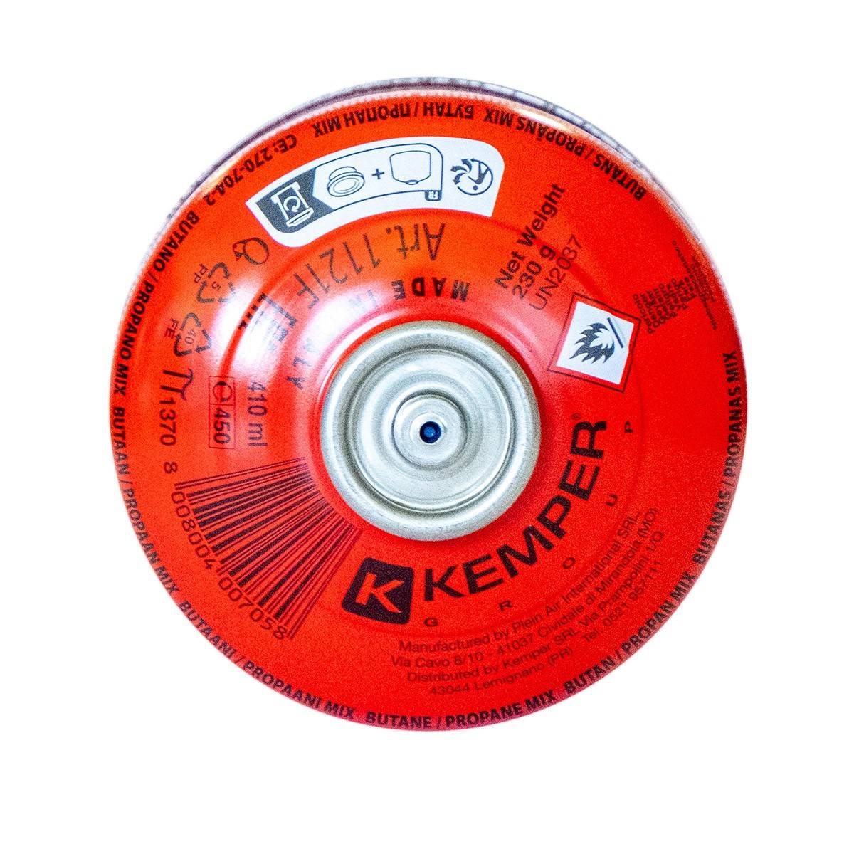 Réchaud gaz pliable compact 4.5 kW+ Cartouche de gaz 230gr Butane Propane Camping Haute montagne KEMPER - Imagen 7